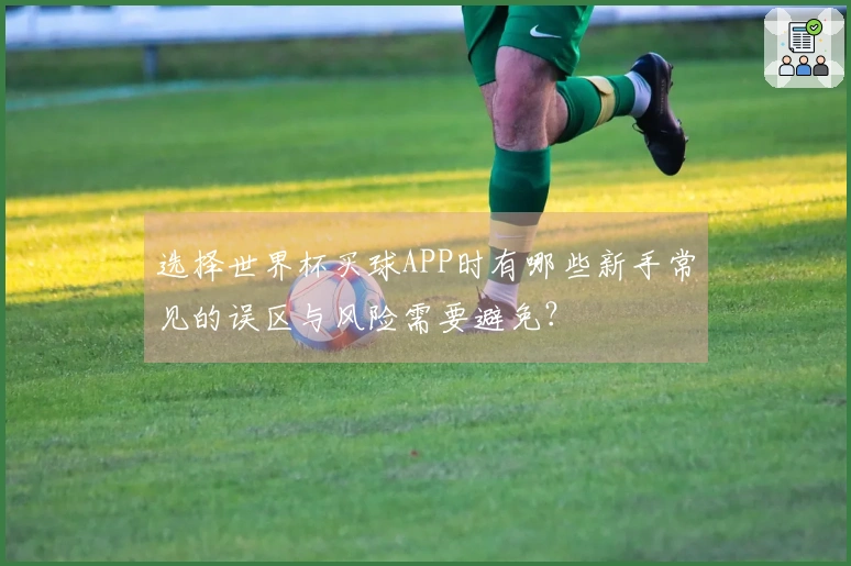 选择世界杯买球APP时有哪些新手常见的误区与风险需要避免？